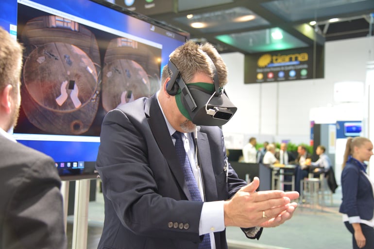 VR Messe-Spiel für die Firma A&W mit Oculus Rift und LEAP Motion