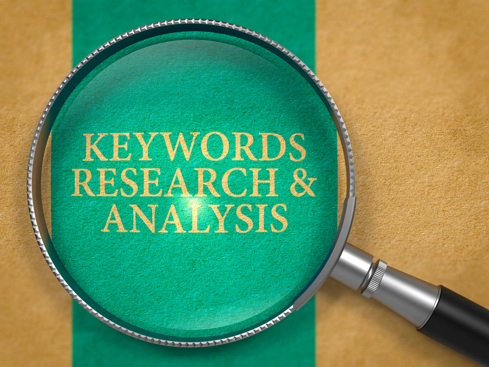 Keyword Recherche Lupe